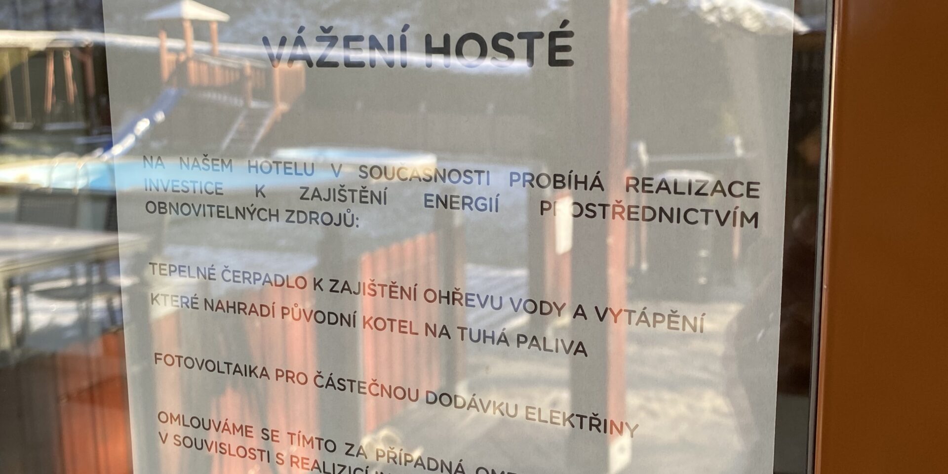 Investice hotel Sněženka